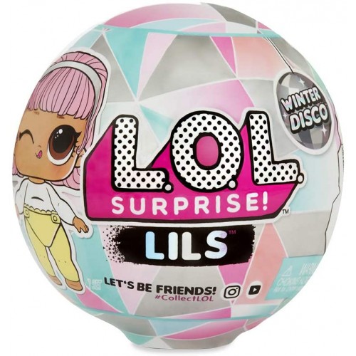 L.O.L Surprise!  Lils Winter Disco con 5 Sorprese - Giochi Preziosi, LLU85000 