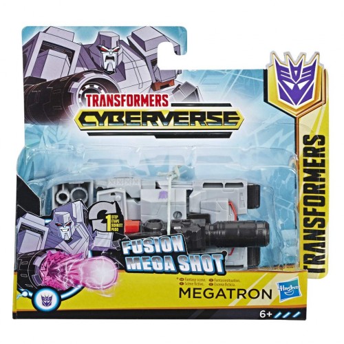 Transformers Cyberverse Fusion Mega Shot 1 Step Megatron E3643-E3522