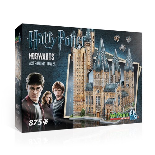 Harry Potter Puzzle 3D, Hogwarts Astronomy Tower, 875 Pezzi di Wrebbit W3D-2015 