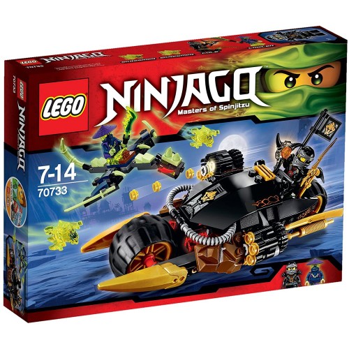 LEGO Ninjago 70733 - Masters of Spinjitzu, Include 2 Mini Figure 