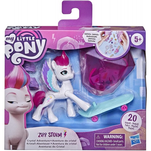 My Little Pony - A New Generation Movie Crystal Adventure Zipp Storm, Hasbro F2452-F1785