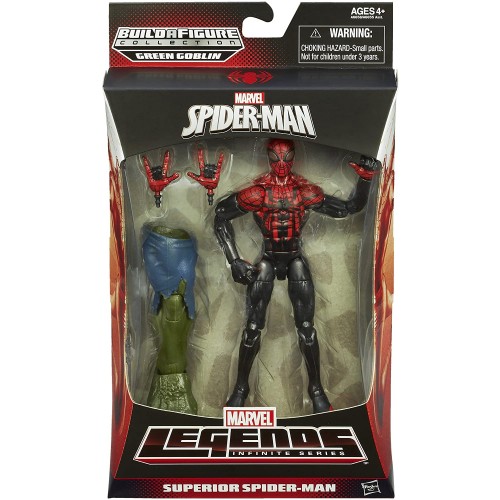 Spiderman Marvel Legends Infinite Action Figure Superior Spider-Man Hasbro A6658-A6655 