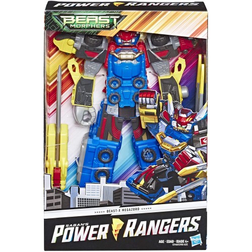 Power Rangers Beast Morphers - Beast-X Megazord 25 cm, Hasbro E5900-E5948