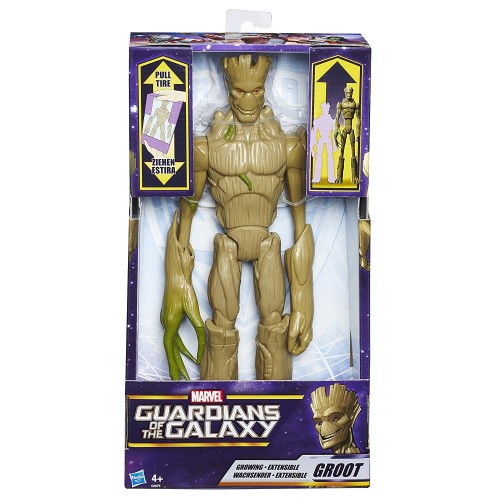  Marvel Gotg Titan Hero Groot estensibile C0075 di Hasbro