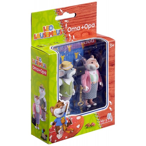 Topo Tip - Figure Set Per Bambini - Nonna E Il Nonno di Simba