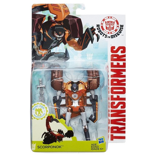 Transformers Robots COLLEZZIONABILE In Disguise Warrior Class - Scorponok B7041-B0070 di Hasbro