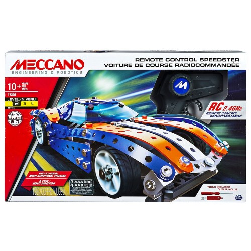 Meccano 6037620 - Sports Car RC, 241 pz. 