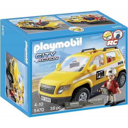 Playmobil 5470 - Direttore dei Lavori con Auto 