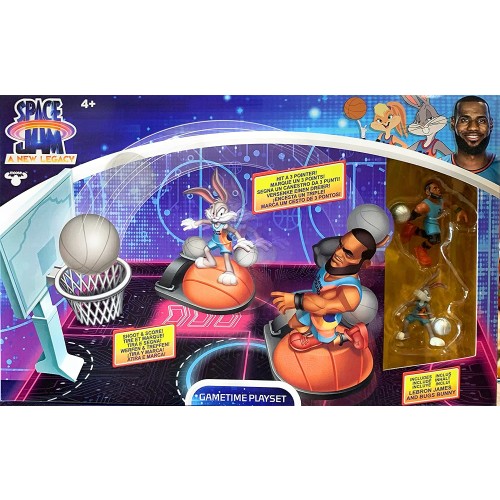 Space Jam Playset, con 2 Mini Personaggi, da film Space Jam, Giochi Preziosi, PCE01000 