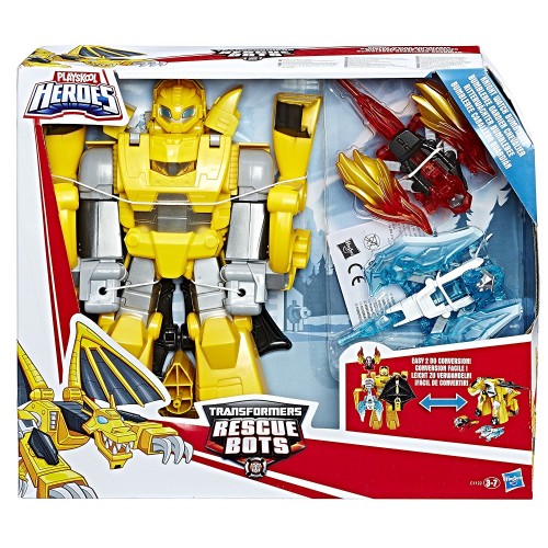 Transformers Rescue Bots - Bumblebee si trsforma in drago