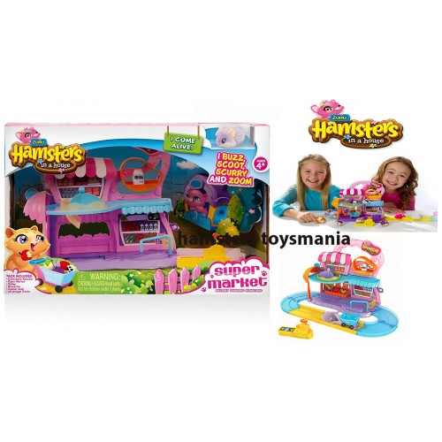  Hamsters In A House 6031572 - Playset Supermercato 