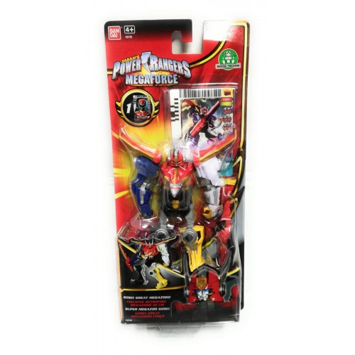Power Rangers  Megaforce, Great Megazord 12 cm, Giochi Preziosi 35156