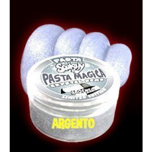 PASTA SQUISHY - PASTA MAGICA - COLORE ARGENTO - CRYSTAL GEMS