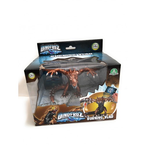 Dinofroz Dragons Collezzione personaggio BURNING VLAD  Alto 10 cm 