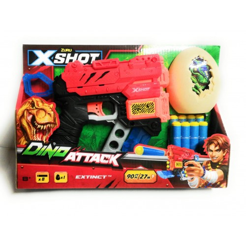X-Shot dino attack extinct, Colore Rosso, 4870 Zuru 