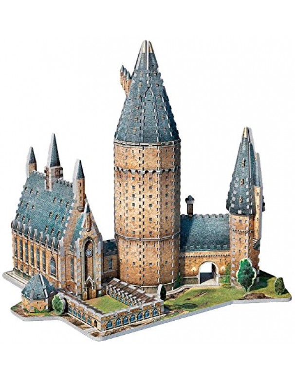 Puzzle Harry Potter 3D, Puzzle Great Hall Hogwarts di Wrebbit 