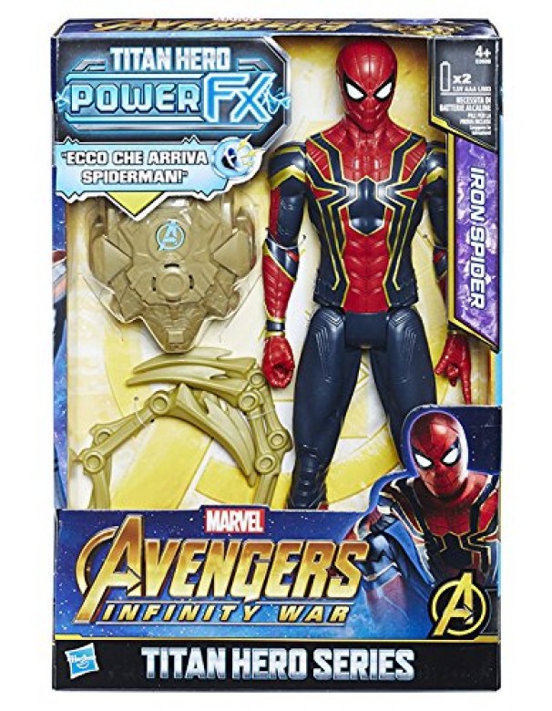Marvel Avengers Infinity War - Spiderman elettronico, 30 cm di Hasbro 