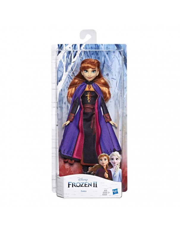 Disney Frozen 2 - Anna Fashion Doll 28 cm circa di Hasbro E6710-E5514
