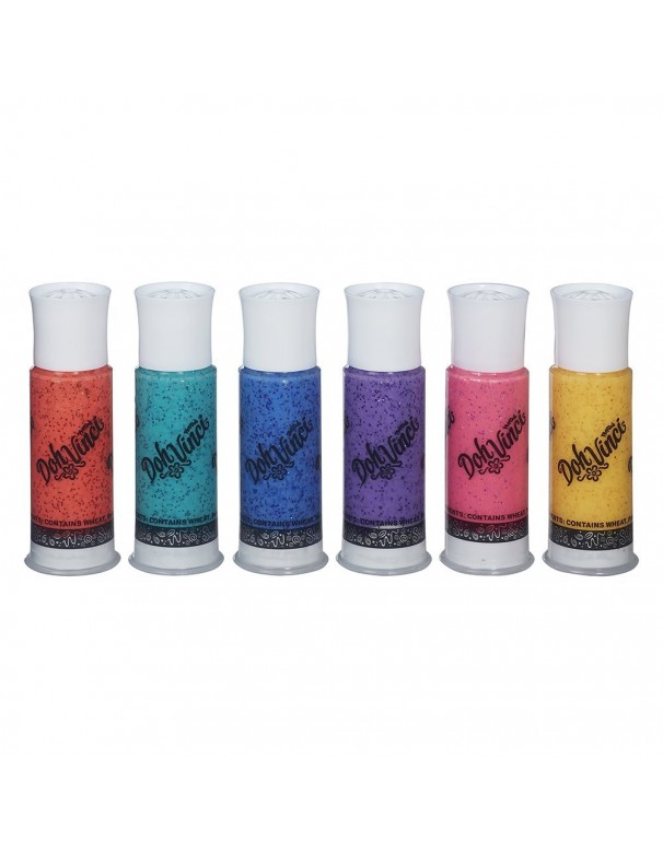 Doh Vinci - Refill Colori Sparkle X 6  con glitter