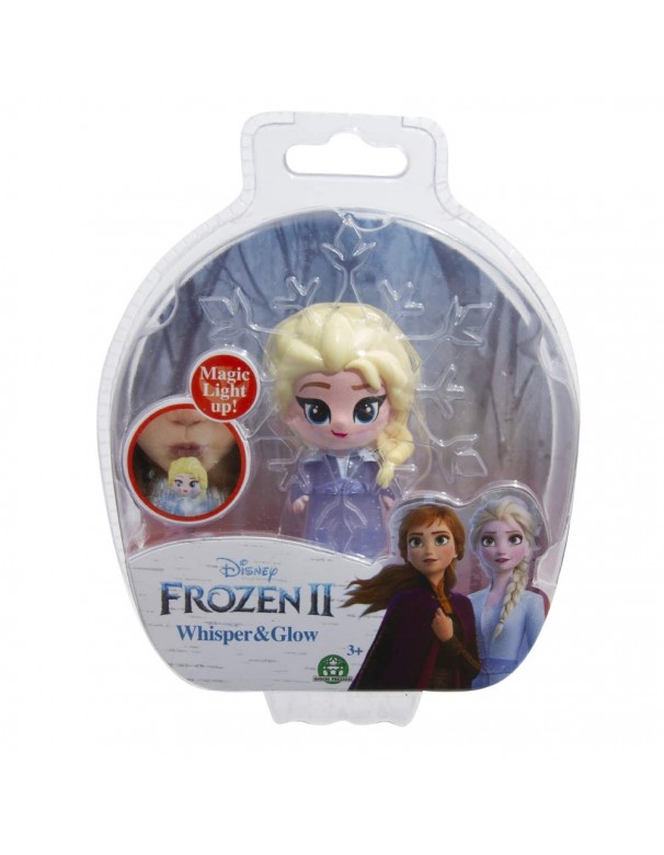 Disney Frozen 2, Whisper and Glow, Elsa con vestito da viaggio di Giochi Preziosi 