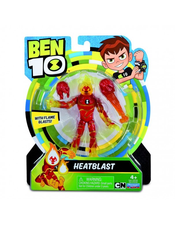 Ben 10 - Figura Básica de Heatblast (Giochi Preziosi BEN00000)