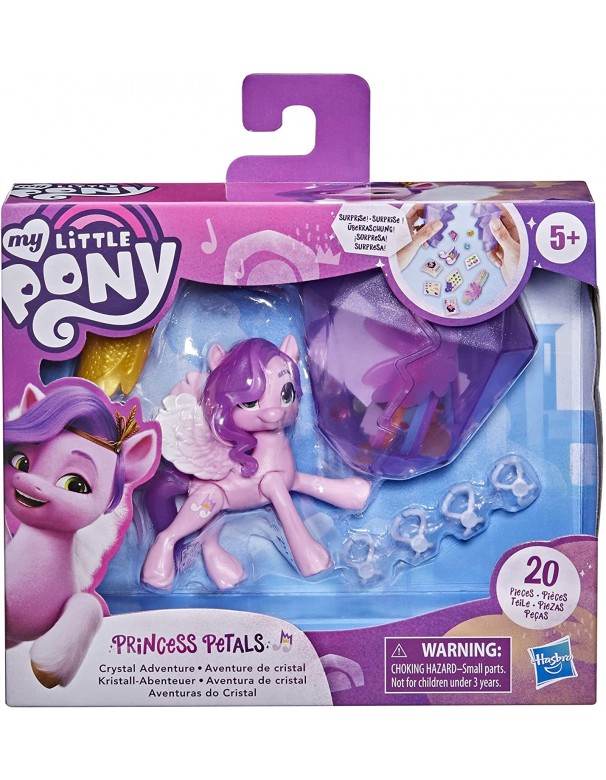 My Little Pony - A New Generation Movie Crystal Adventure Princess Petals, Hasbro F2453-F1785