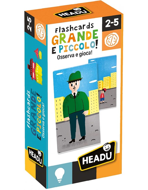 Flashcards Grande e Piccolo, Headu  IT23806