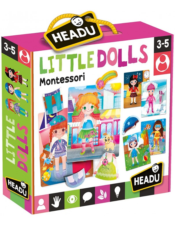 Headu Montessori , Little Dolls, MU24827
