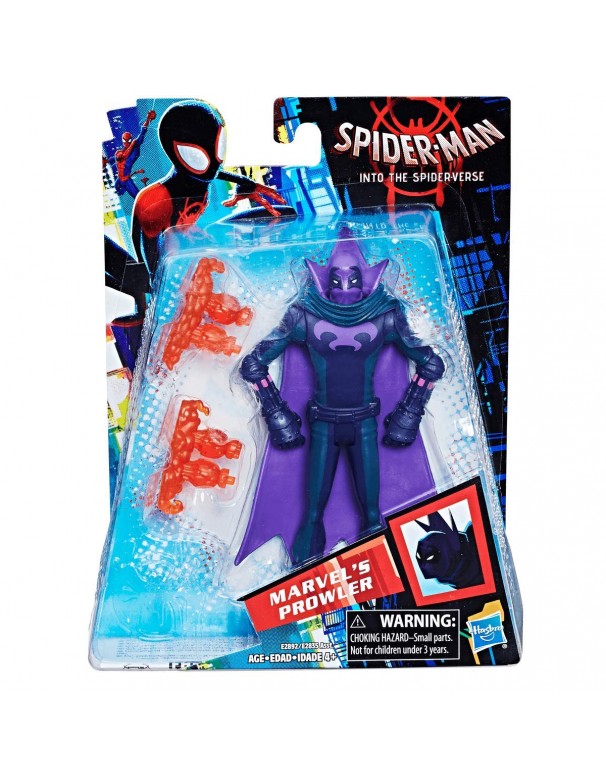 Spiderman Movie Figura Marvel's Prowler 15 cm circa di Hasbro E2892-E2835