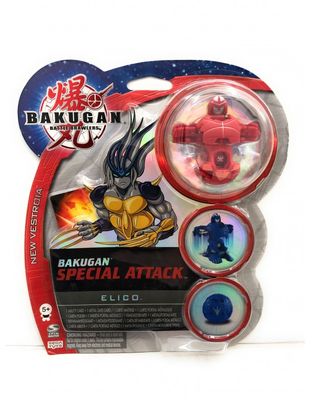 Bakugan - Collezzione Special Attack ELICO ROSSO