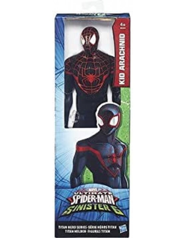 Marvel Titan Hero  Kid Arachnid 30 CM, Ultimate Spider Man vs Sinister 6 hasbro B6344-B5754 spiderman