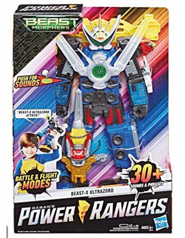 Power Rangers Morphers Beast-X Ultrazord con Suoni e Frasi, Hasbro E58941030