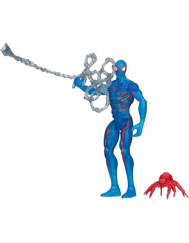 HASBRO Marvel-Spiderman Action Figures Missione Notturna 10cm. A3974-A3973