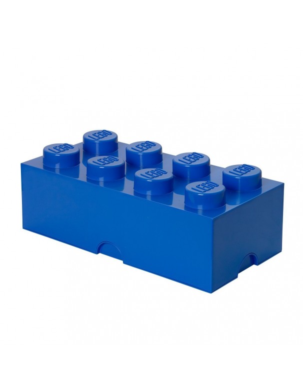 Lego Storage - Contenitore a cubo Lego 8, colore: Blu