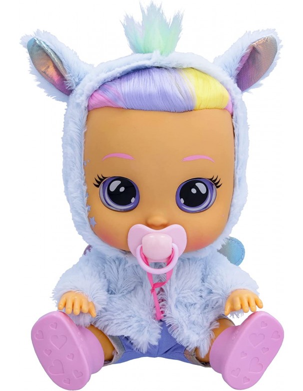 Cry Babies Dressy Fantasy Jenna, Bambola Interattiva che Piange Lacrime Vere, 30 cm, 88429 IMC TOYS