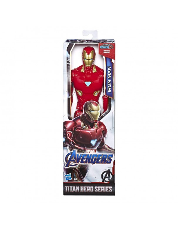 Marvel Avengers Iron Man Titan Hero compatibile con Power FX, Hasbro E3918-E3309