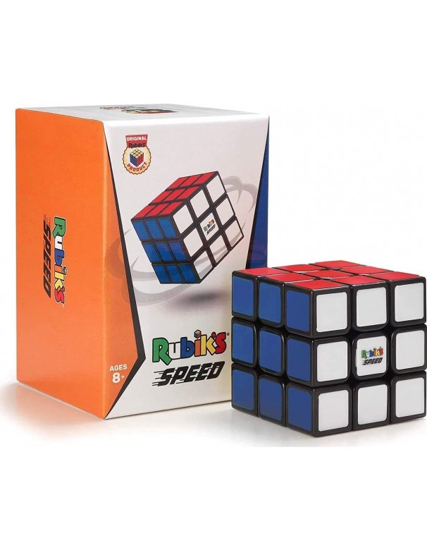 Rubik's Speed 3x3 Cubo di velocità magnetica, più veloce di quanto mai risolvere i problemi, Spin Master 6063417