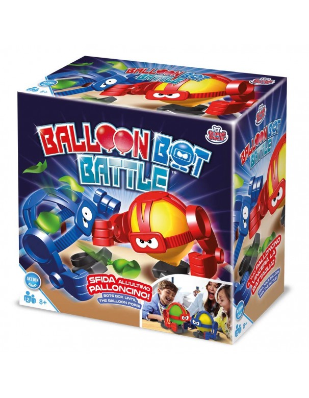Balloon Bot Battle, gioco di società di Grandi Giochi GG01313 