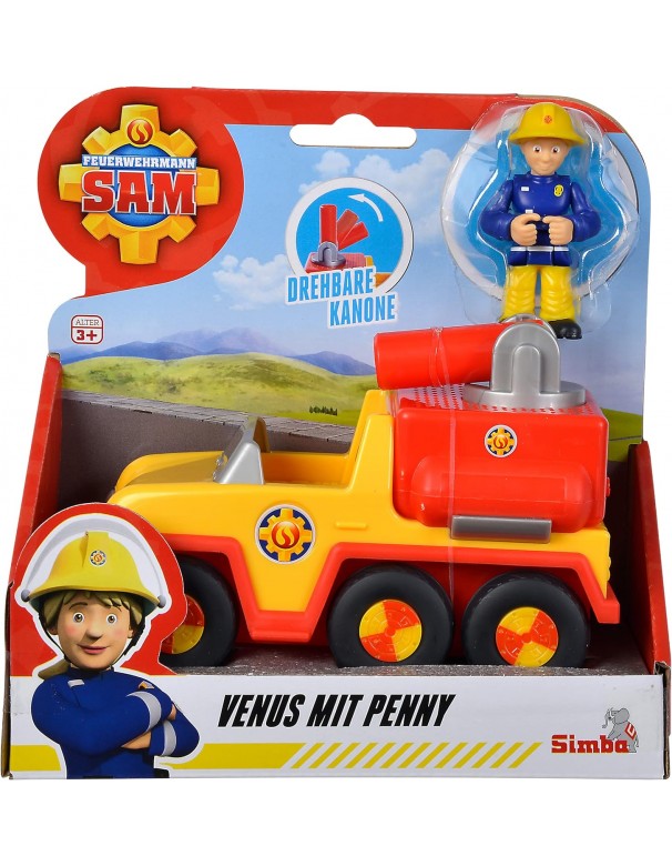Sam Il Pompiere - Sam il pompiere, Venus con Personaggio Penny, Simba 109252506038 