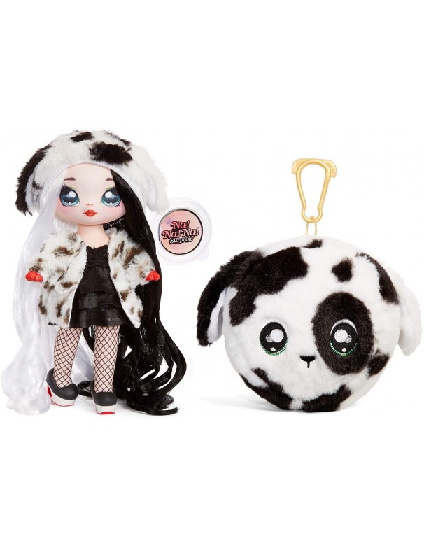 Na! Na! Na! Surprise 2-in-1 Fashion Doll And Plush Purse Series 3 – Dottie DeMil ( osso) Giochi Preziosi NAA08000