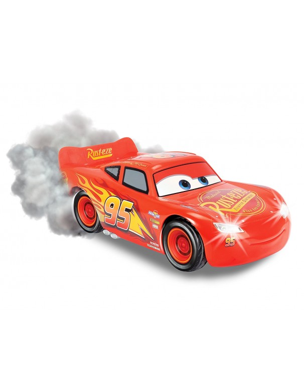 Cars 3 Radio comandata Saetta McQueen in scala 1:16  con Fumo di Dickie 203086005038 
