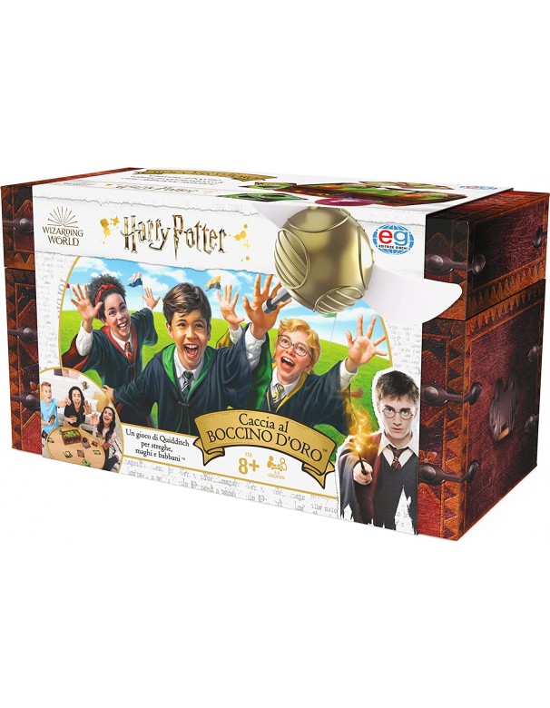 Harry Potter Caccia al Boccino d'oro, gioco di Quidditch da tavola per streghe, maghi e Babbani, Spin Master 6063729