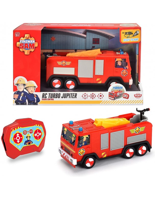 Sam il Pompiere Radio Control 20 cm Dickie Toys, 203094003 Simba 