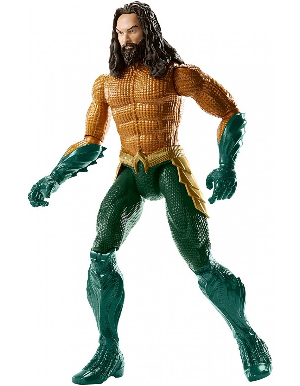 Aquaman Personaggio Articolato 30 cm, Mattel FXF91 