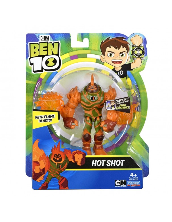 Ben 10 Hot Shot Action Figure di Giochi Preziosi BEN39000