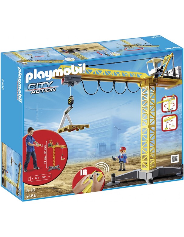  Playmobil 5466 - Gru Grande con Radiocomando 