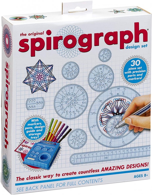 SET SPIROGRAPH Design Set Boxed di Grandi Giochi CLC03111- CLC03122