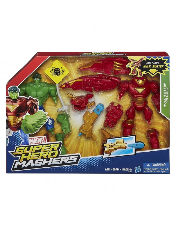  Marvel Super Hero Mashers Hulk buster vs Hulk Mash Pack 