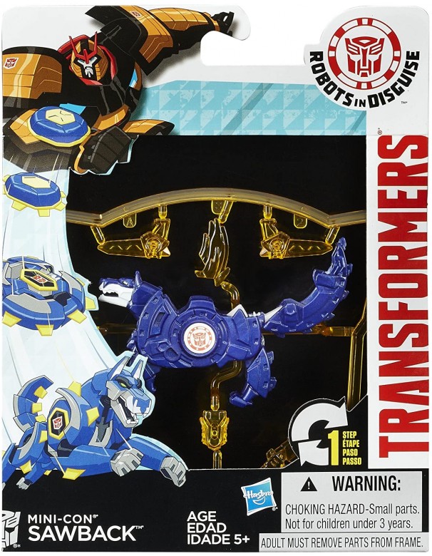 Transformers Robots in Disguise Mini-con Sawback, Hasbro B1974-B0763
