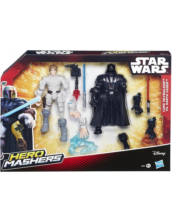 Star Wars - Hero Mashers Luke Skywalker vs Darth Vader, Hasbro B3829-B3827
